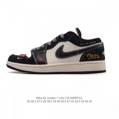 特价 耐克 乔丹Air Jordan 1 Low Aj1 乔1 乔丹1代Aj1 低帮复古文化休闲运动篮球鞋。该鞋款从 1985 年元年款汲取设计灵感，焕新演绎简
