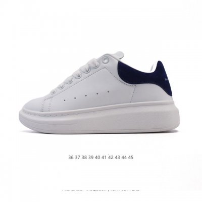 alexandermcqueen 亚历山大 麦昆Mcq 运动小白鞋 厚底增高闪尾光滑牛皮平底鞋休闲鞋 时尚男女板鞋潮运动鞋 火爆到大街小巷无人不知 无人不晓的境