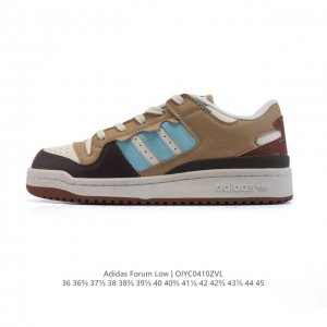 公司级 Adidas 阿迪达斯 三叶草 Forum Low 男女运动鞋 摩登演绎篮球风的经典鞋。英文的“Forum”，是进行表达的场所，在这里，可以释放自己的热