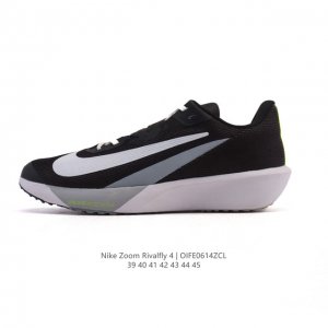 耐克 Nike Rival Fly 4 男子公路跑步鞋 低帮减震2025新款 厚底增高运动老爹鞋。前足 Air Zoom 缓震配置，缔造出众回弹的迈步体验和稳定
