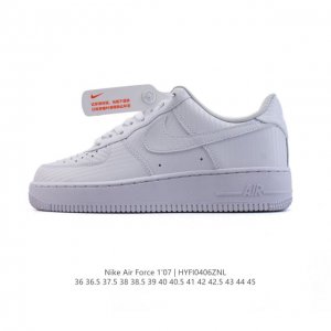 公司级 Af1耐克 2025年新款 蛇年限定 新年鞋子小白鞋 Nike Air Force 1 ‘07 Low 空军一号 厚底增高百搭运动板鞋 原楦头原纸板 打