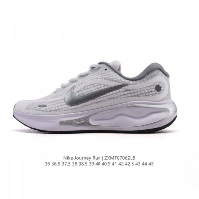 耐克 Nike Journey Run 男女子透气公路运动跑步鞋 厚底增高老爹鞋 搭载柔软厚实的 Comfiride 泡绵缓震配置，助你征服充满挑战的路面，大步