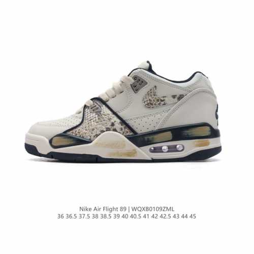 公司级 超酷nike Air Flight 89气垫鞋aj4简版低帮 兄弟款篮球鞋男女运动鞋。Air Jordan 4 的 “孪生兄弟” Nike Air Fl