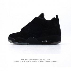 公司级 耐克 Nike Air Jordan 4 Retro Og迈克尔 乔丹Aj4代乔4 中帮复古休闲运动文化篮球鞋。秉承轻量化的速度型篮球鞋设计思想完成设计