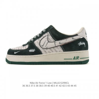 公司级 Af1耐克 Nike Air Force 1 ‘07 Low 空军一号 厚底增高百搭运动板鞋 原楦头原纸板 打造纯正空军版型，专注外贸渠道 全掌内置蜂窝