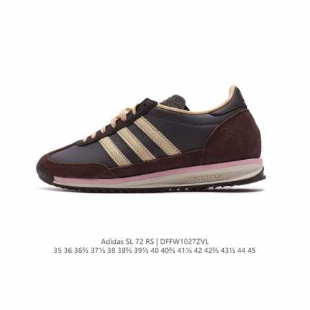 公司级 阿迪达斯Adidas SL 72 SHOES 经典复古薄底运动鞋 T头鞋 三叶草复古休闲跑步鞋休闲运动鞋 这款经典运动鞋携复古型格，来访你的活力日常 采 - 点击图像关闭