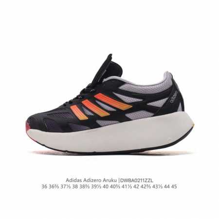 福利 公司级 阿迪达斯 Adidas 男女士休闲鞋 Adizero Aruku 减震耐磨缓冲回弹百搭运动鞋 厚底增高老爹鞋。今年曝光的Adidas Adizer - 点击图像关闭