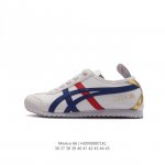 asics 亚瑟士 男女鞋真标半码制 日产经典老牌-鬼塚虎 Onitsuka Tiger Mexico 66经典墨西哥系列复古经典百搭板鞋休闲运动鞋慢跑鞋。采用
