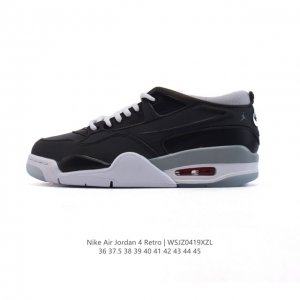 公司级 耐克 Nike Air Jordan 4 Retro Og迈克尔 乔丹Aj4代乔4 低帮复古休闲运动文化篮球鞋。秉承轻量化的速度型篮球鞋设计思想完成设计
