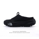 公司级 北面 北脸 The North Face 低帮休闲凉拖鞋 包头拖鞋 毛毛虫一脚蹬 休闲拖鞋 复古百搭厚底增高运动板鞋。居家室内外一脚蹬休闲面包鞋采用尼龙