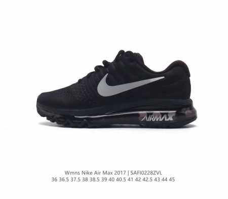 Nike 耐克 Air Max 2017 男女士跑鞋全掌气垫缓震休闲运动跑步鞋 Nikeair Max2017是nike Air Max系列的2017年旗舰款跑 - 点击图像关闭