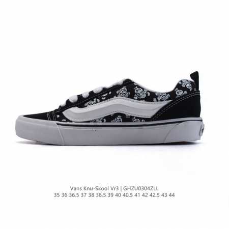 130 万斯 Vans Knu-Skool Vr3 Lx 面包鞋织物鞋面。坎普尔·茱利安系列低帮复古硫化休闲运动板鞋“肥胖版大Logo”要说整个2023年最为热 - 点击图像关闭