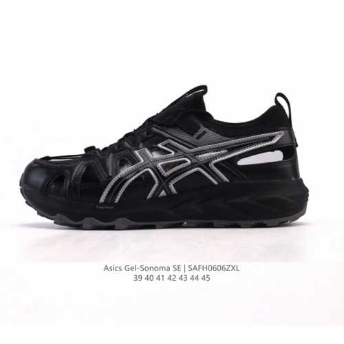 亚瑟士 Asics Gel-Sonoma Cn 轻盈舒适耐磨透气 低帮 洞洞鞋 凉鞋 复古缓震越野运动鞋1012B584-021 硬核户外党必入的3大理由 “踩