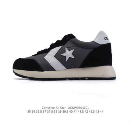 170 Converse All Star 低帮男女士同款运动鞋 一星匡威全明星复古 休闲百搭板鞋 户外经典透气皮革拼接帆布面慢跑鞋。这个系列是匡威最古老的系列 - 点击图像关闭
