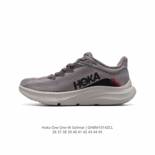 小红书推荐hoka One One W Solimar Low 全新配色 厚底增高运动跑步鞋 户外活动老爹鞋 时尚休闲板鞋 这个品牌来自于新西兰的毛利语，Hok