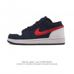 耐克 乔丹Air Jordan 1 Low Aj1 乔1 乔丹1代Aj1 低帮复古文化休闲运动篮球鞋。该鞋款从 1985 年元年款汲取设计灵感，焕新演绎简约经典