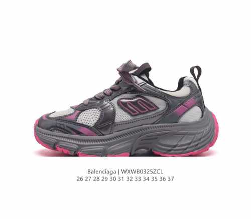 童鞋 潮奢 巴黎世家 Balenciaga 厚底增高板鞋老爹鞋儿童运动鞋 Balenciaga 最新爆款低帮系带休闲运动板鞋 专柜同步上架香港 美国 巴黎各大时