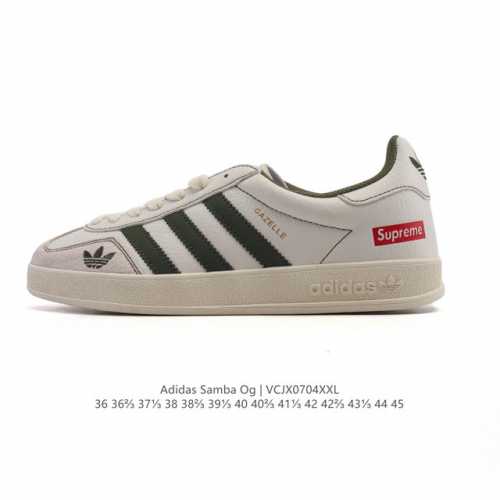 公司级 阿迪达斯 德训鞋 Adidas Originals Samba Og Shoes 经典运动鞋小白鞋 T头鞋 男女士板鞋 彰显休闲摩登风情的时尚经典鞋。它