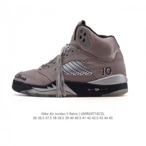 公司级 耐克 Nike Air Jordan 5 Retro 高帮男女同款运动鞋 乔丹之子 Aj5 乔丹5代 Aj5 乔5 乔丹5 高邦 乔丹篮球运动鞋 高帮复