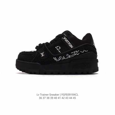 公司级 路易威登louis Vuitton Lv路易威登板鞋 时尚厚底增高运动鞋 潮男鞋 舒适防滑底和百搭性霸屏整个时尚娱乐圈，细节调整完美主义！鞋面采用专柜z - 点击图像关闭