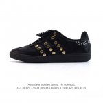 降价原价 元 阿迪达斯 德训鞋 经典复古低帮休闲运动慢跑鞋Wales Bonner X Adidas 2025 全新系列联名鞋款 经典运动板鞋。该鞋超大鞋舌采用