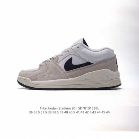 耐克男女士运动板鞋 Nike Air Jordan Stadium 90 Stadium 乔丹 Aj 90 篮球鞋。Jordan Stadium 90充满了对t - 点击图像关闭