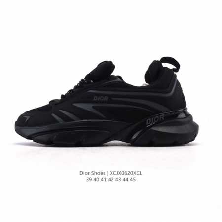 Dior 迪奥 高奢品牌 彰显高级气质 Dior 运动鞋低帮系列复古休闲鞋时尚慢跑鞋厚底老爹鞋圆头系带 运动跑鞋 生活休闲鞋 男款 时髦单品 时尚百搭 复古老爹 - 点击图像关闭