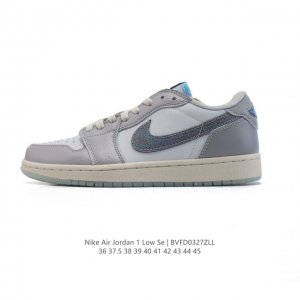 130 耐克 乔丹Air Jordan 1 Low Aj1 乔1 乔丹1代Aj1 低帮复古文化休闲运动篮球鞋。从1985 年面世的元年款汲取设计灵感，采用简洁大