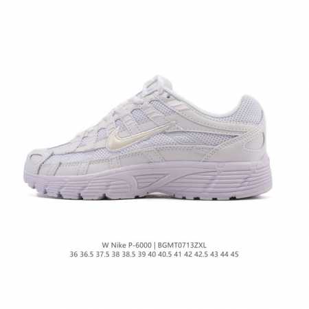 耐克 Nike 男女子休闲运动鞋 P-6000Premium 轻便舒适透气防滑缓震耐磨跑步鞋。P-6000 是一款植根于 2000 年代风格的混合款式，让人想起 - 点击图像关闭