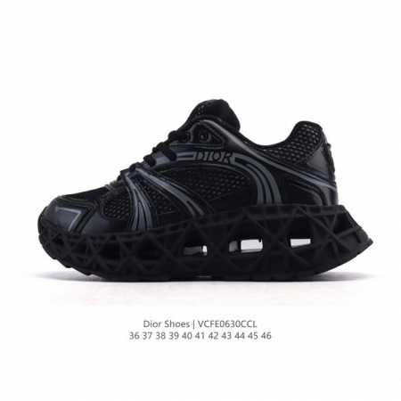 帝王版 Dior 迪奥 高奢品牌 彰显高级气质 Dior 运动鞋低帮系列复古休闲鞋时尚慢跑鞋厚底老爹鞋圆头系带 运动跑鞋 生活休闲鞋 男款 时髦单品 时尚百搭 - 点击图像关闭