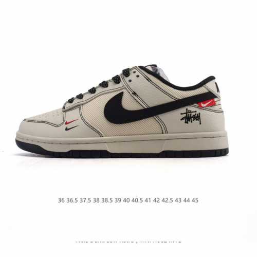 公司级 耐克 Nike Sb Dunk Low Pro 男女同款运动鞋复古板鞋。采用柔软皮革鞋面，经久耐穿，塑就如元年款 Dunk 般的复古质感。鞋头透气孔，搭