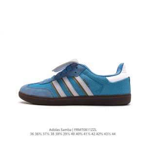 阿迪达斯 德训鞋 Adidas Originals Samba Og Shoes 经典运动鞋小白鞋 T头鞋 彰显休闲摩登风情的时尚经典鞋。它诞生于50年代的足球