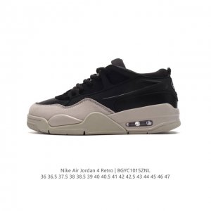 公司级 耐克 Nike Air Jordan 4 Retro Og 低帮 迈克尔 乔丹aj4代乔4 复古休闲运动文化篮球鞋。秉承轻量化的速度型篮球鞋设计思想完成