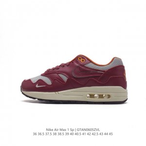 耐克 Nike Air Max 1 P 男女子运动鞋缓震慢跑鞋，由 Nike 与阿姆斯特丹服饰品牌 Patta 联袂打造，将你挚爱的经典外观与荷兰品牌的反叛精神