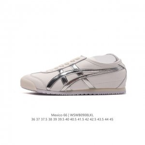 真标 Asics 亚瑟士 男女鞋真标半码制 日产经典老牌-鬼塚虎 Onitsuka Tiger Mexico 66经典墨西哥系列复古经典百搭板鞋休闲运动鞋慢跑鞋
