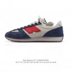 180 【新品】新百伦 New Balance Nb官方2025年新款男鞋女鞋百搭复古经典运动休闲鞋471系列 米白色/浅粉紫 U471Al 匠心传承的百年运动