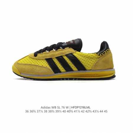 福利阿迪达斯 Adidas 精选联名wales Bonner Wales Bonneradidas Sl76低帮运动板鞋sky Blue 蔚蓝晴空的感觉｜尊嘟好 - 点击图像关闭