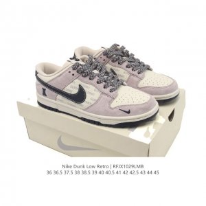 特价 耐克 Nike Dunk Low Retro 运动鞋复古板鞋，作为 80 年代经典篮球鞋款，起初专为硬木球场打造，后来成为席卷街头的时尚标杆，现以经典细节