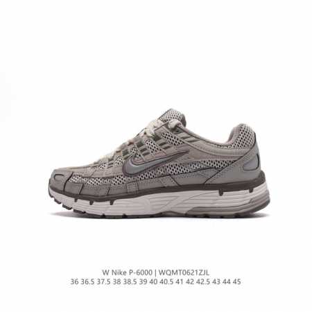 耐克 NIKE 男女子休闲运动鞋P-6000Premium 轻便舒适透气防滑缓震耐磨跑步鞋。P-6000 是一款植根于 2000 年代风格的混合款式，让人想起去 - 点击图像关闭
