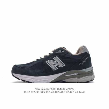 新百伦 New Balance Nb990 V3系列 高端美产990系列简约经典舒适百搭时尚复古休闲鞋缓震透气跑步鞋。该鞋款采用mcd Motion Contr - 点击图像关闭