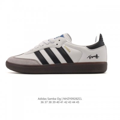 公司级 阿迪达斯 德训鞋 Adidas Originals Samba Og Shoes 经典运动鞋小白鞋 T头鞋 男女士板鞋 彰显休闲摩登风情的时尚经典鞋。它