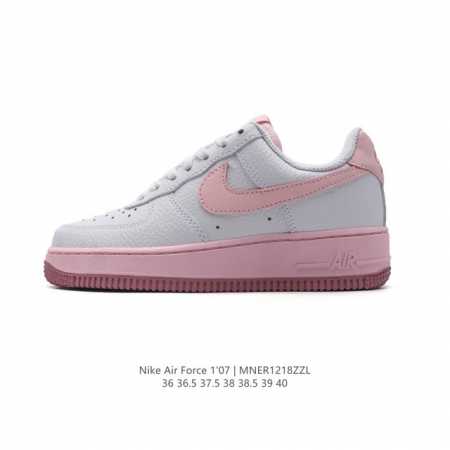 耐克 Nike Air Force 1 '07 Low 空军一号含气垫 小白鞋 低帮百搭厚底增高休闲运动板鞋。柔软、弹性十足的缓震性能和出色的中底设计，横跨复古 - 点击图像关闭