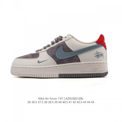 耐克 Nike Air Force 1 '07 Low 空军一号含气垫 小白鞋 2025年新款 低帮百搭厚底增高休闲运动板鞋。柔软、弹性十足的缓震性能和出色的中