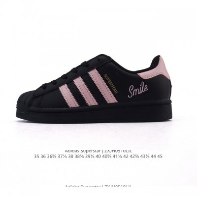 公司级 阿迪达斯 Adidas Superstar 2025年新款鞋子 蛇年新款经典贝壳头系列 新款休闲板鞋潮流男女士运动鞋 。鞋面柔软皮革拼接材质 标志性的贝