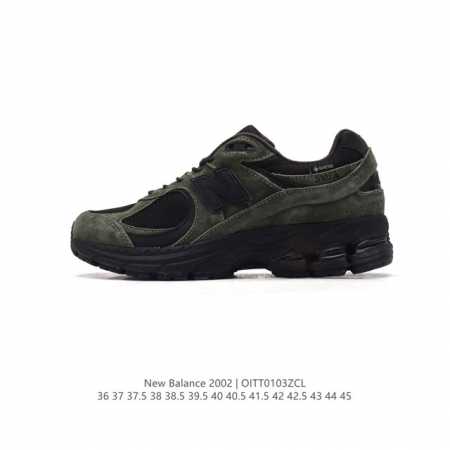新百伦 New Balance 2002R 跑鞋 男女运动鞋厚底老爹鞋。沿袭了面世之初的经典科技，以 Encap 中底配以升级版 N-Ergy 缓震物料。鞋面则 - 点击图像关闭