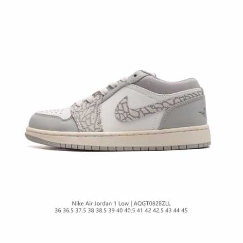 耐克 乔丹air Jordan 1 Low Aj1 乔1 乔丹1代aj1 低帮复古文化休闲运动篮球鞋。从1985 年面世的元年款汲取设计灵感，采用简洁大方的经典