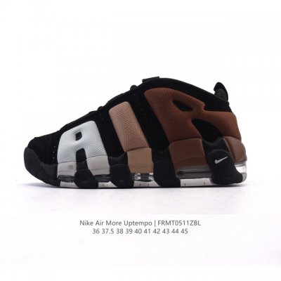 公司级 耐克 Nike Air More Uptempo '96 皮蓬全掌气垫男女子运动鞋厚底增高缓震慢跑鞋。续写 20 世纪 80 年代和 90 年代篮球运动
