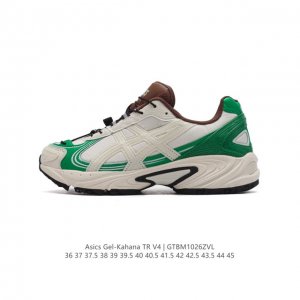 Asics GEL-KAHANA TR V4 亚瑟士户外运动鞋户外运动鞋 脚感非常好透气 户外登山鞋，这双鞋极具户外运动风格设计，大底与中底采用了AHAR耐磨橡