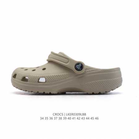 70 Crocs 沙滩洞洞鞋 男女士休闲厚底增高凉拖鞋 卡骆驰明星同款 厚底增高凸显大长腿沙滩鞋 选择尺码时 建议选大一码 脚感更舒适 这款没有鞋盒 类型：男女 - 点击图像关闭