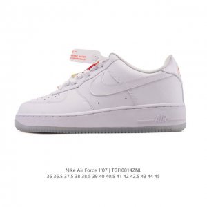 公司级 新款 Af1耐克 Nike Air Force 1 ‘07 Low 空军一号 气垫厚底增高百搭运动板鞋 原楦头原纸板 小白鞋 打造纯正空军版型，专注外贸